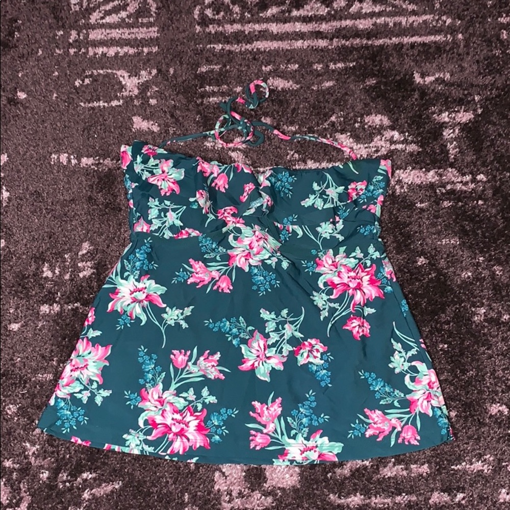 Converse One Star Tropical Floral Tankini Top